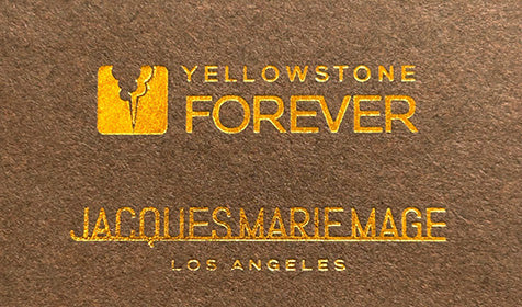 JACQUES MARIE MAGE×YELLOWSTONE FOREVER